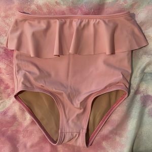 Kortni Jeane Baby Pink Peplum Bottom